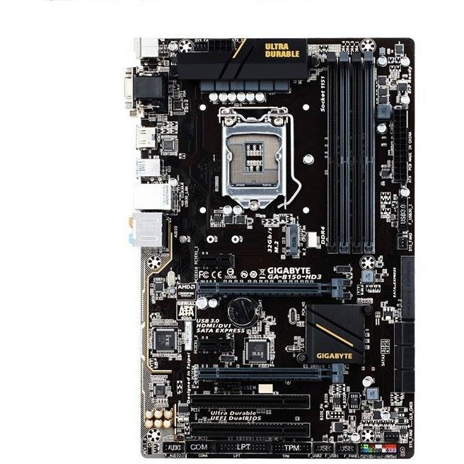مادربرد گیگابایت INTEL سوکت 1151 مدل GIGABYTE GA-B150-HD3 DDR4 استوک